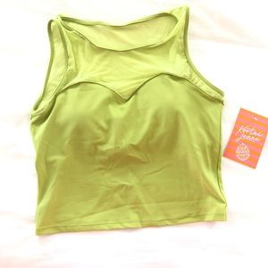 Kortni Jeane netted sweetheart top